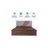 Ashtanga Bed With Premium Leatherette Fabric And Box Storage Queen Bed
