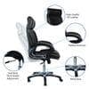 Mearisha High Back Executive Chair in Black Colour