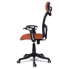 Jeaorda High Back Ergonomic Chair in Orange Colour