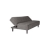 Palermo Click-Clack Sofa cum Bed in Grey Colour