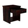 WoodcutSolid Wood Bedside Table in Walnut Finish