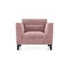 Lewis 1 Seater Fabric Sofa In Desert Rose Colour