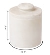 Serene Chill Marble Butter Keeper
