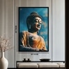 The Castle Decor Lord Buddha Wall Painting Framed Artwork 20x30 Inch Style 4