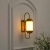 Oasis Glass And Metal Wall Light