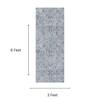Neulooms Handloom Knotted Reversible Flatweave Runner Rug Blue or Ivory 3x6