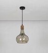 Optica Smoke Glass Hanging Light