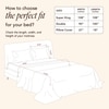 Stoa Paris Satin Bedsheet for Super King Bed (274 cm x 274 cm) with 2 Pillow Covers heet for Imperial Indigo Navy