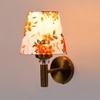 Devansh Metal Electric Wall Light in Gold Colour with Multi Shade Count of 1 Light