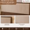 AIAN Baldwin Queen Size Storage Bed with Drawers in Walnut Colour