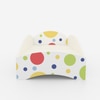 Loopy Loop Toddler Bed in White and Multicolor