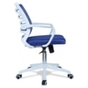 Iinea Mid Back Ergonomic Chair in Blue Colour