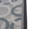 Jaipur Rugs Soft Modern Geometric Wool Dhurrie Rug Grey 6x9 ft
