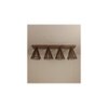 Funnel Brown Solid Wood Ceiling Light
