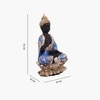 VEDAS Polyresin  Figurine in Black Colour
