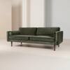 Dalfred Solid Wood Sofa in Walnut