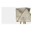 Frankie Gold Floor Lamp With Gold Iron Base