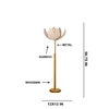 Devansh Wood & Metal Floor Lamp
