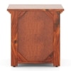 Fidora Solid Wood Bedside Table In Honey finish