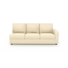 Apollo Sofa (Colour : Cream, Cushion : Soft, Seating Capacity : Left Aligned 3 Seater + Left Aligned Chaise + Ottoman)