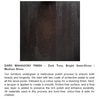 Allen Solid Wood Console Table in Mahagony Finish