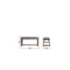 Thristhor Solid Wood Bench In Provincial Teak Finish