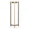 Midori Metal Drink Table In Gold Finish