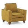 Apollo Neo Sofa (Colour : Ochre, Seating Capacity : 1 Seater, Cushion Type : Soft, Back Height : Regular Back)