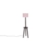 Gwenaelle Multicolour Cotton Shade Floor Lamp