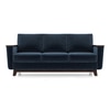 Corby Sofa Set (Colour: Cobalt Blue, Seater: 3+2+1)