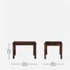 Arbor 4 Seater Dining Set with Cushioned Chairs in Check Colour