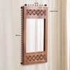 Mercury Solid Wood Mirror in Honey