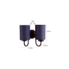 Sharman Blue Natural Fiber Wall Light