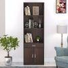 Seonn Engineered Wood Bookshelf in Wenge Finish