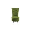 Piece High Back Accent Chair in Mint Green Colour