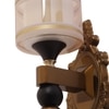 Eliante Modern Wall Lights Mild Steel & Glass Material Antique & Champaign Finish