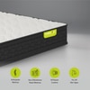 Luxuriate Hybrid Pocket Spring Mattress (72 x 70 in, 10 Inches)
