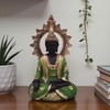 VEDAS Polyresin  Figurine in Green Colour
