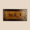 Lester Wooden Wall Coat Hanger Cum Key Holders