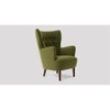 Ludwi Fabric Accent Chair in Mint Green Colour