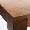 Baina Solid Wood 6 Seater Dining Table in Brown Finish