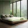 Prana - Organic Cotton Fabric Spring Mattress (78 x 60 in, 8 Inches)