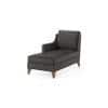 Abbey Sectional Sofa (Colour : Steel, Cushion : Hard, Seater : Left Aligned 2 Seater + Left Aligned Chaise)