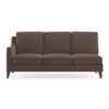 Abbey Sectional Sofa (Colour : Daschund Brown, Cushion : Hard, Seater : Right Aligned 3 Seater + Right Aligned Chaise)