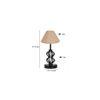 Kaylani Beige Jute Table lamp with Iron Base
