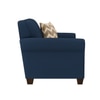 Sehran 2 Seater Sofa In Fabric Navy Blue Color