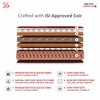 Day Dream with 36 YEARS OF TRUST 5 Inch Coir Foam Mattress, Double-Sided PU Foam Quilt  Durable & Lightweight