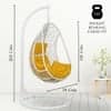 Premium Nike Single Seater Spyder Swing Chair Yellow