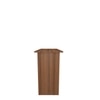 Woodbuzz Duke Engineered Wood Finish Study Table Desk In Walnut And Frosty White