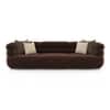 Myko 3 XL seater Fabric Sofa in Sangaria Loom